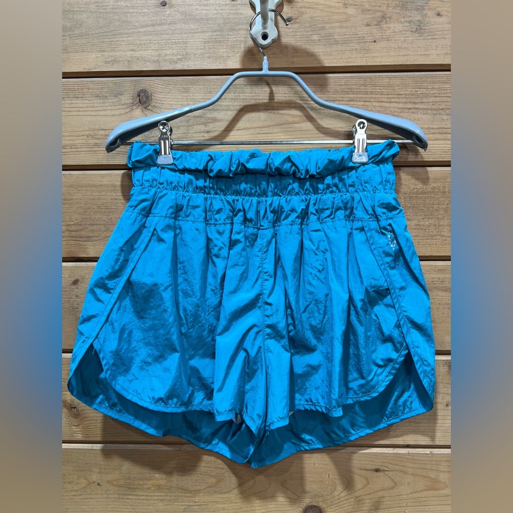 FP Free People Movement The Way Home Shorts Lined Electric Blue Size Medium
